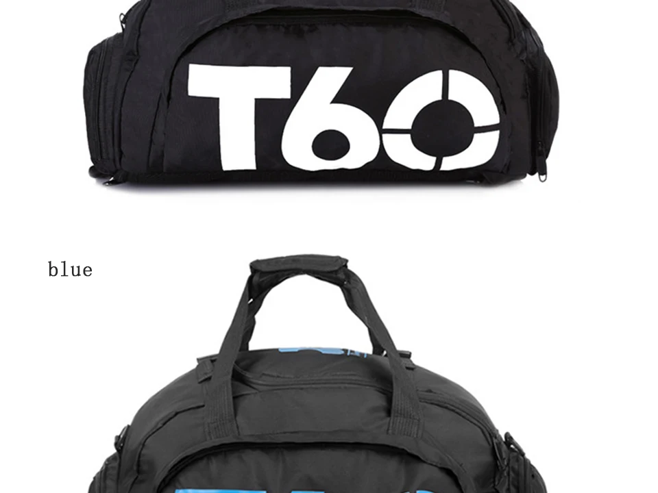 Men Sport Gym Bag Women Fitness Waterproof Outdoor Separate Space For Shoes Travel Handbag Backpack
