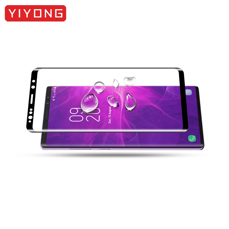 YIYONG 3D Edge изогнутое стекло для samsung Galaxy S8 S9 Plus S7 Edge Закаленное стекло протектор экрана для samsung Note 8 9 S стекло