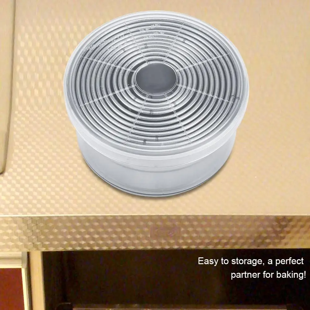 12 шт./компл. Нержавеющая сталь Круглый печенья Форма для Мусса торт резчики пресс