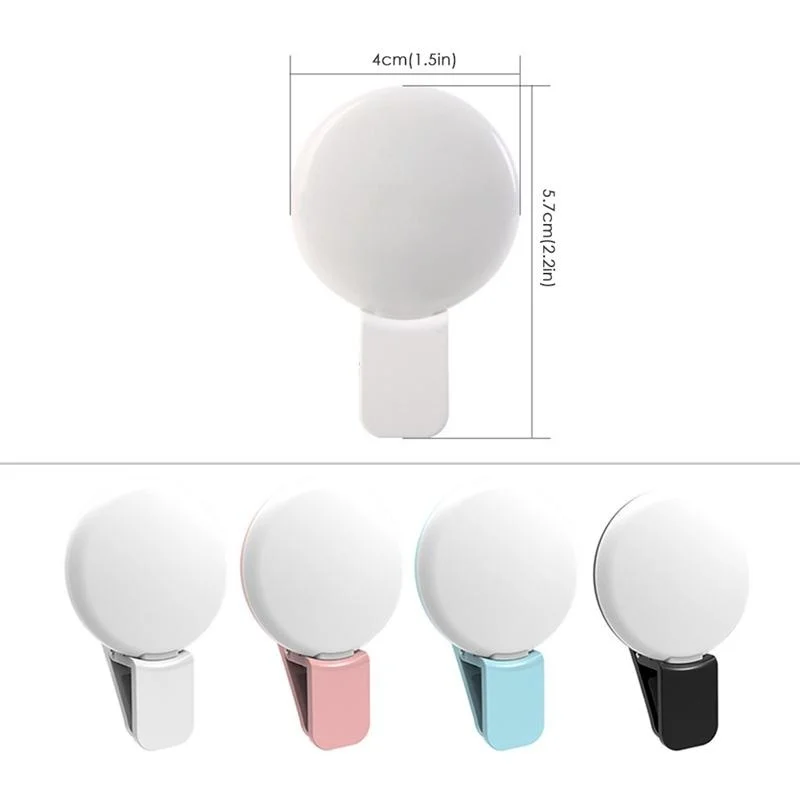 Селфи светодиодная Кольцевая вспышка универсальная лампа для телефона iPhone