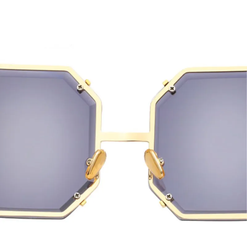 Очки солнцезащитные женские квадратные брендовые дизайнерские винтажные