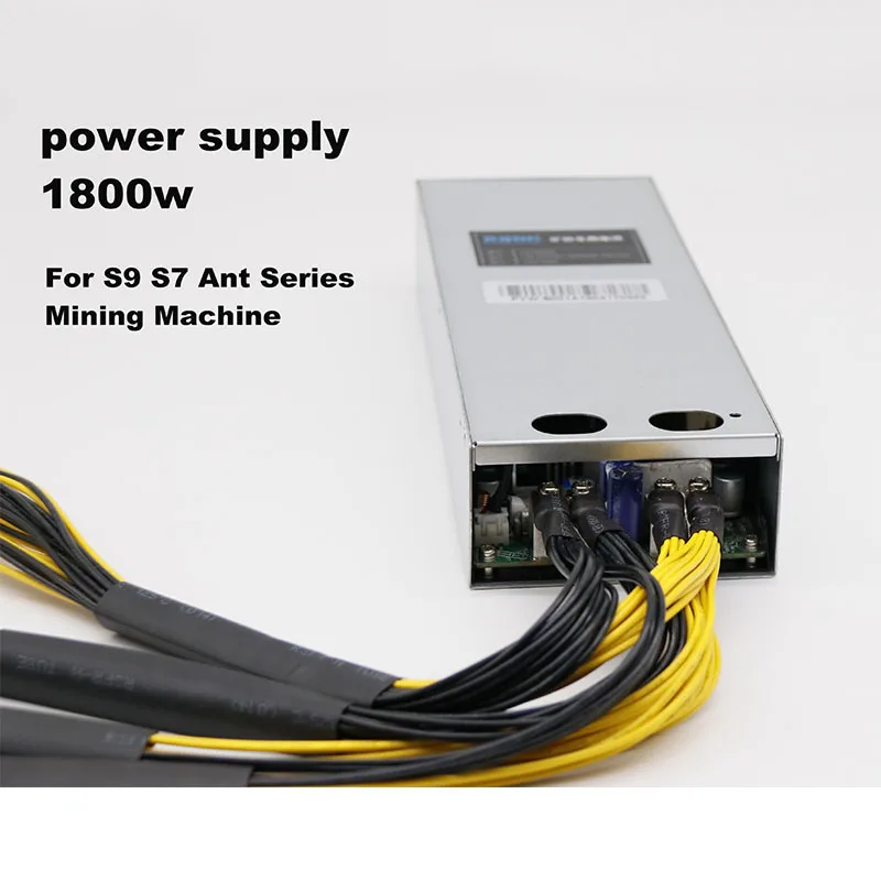 Antminer источник питания 1800 Вт Asic Mining rig Bitcoin Miner PSU КОМПЬЮТЕРНЫЙ СЕРВЕР ATX 12 В 6PIN для S9
