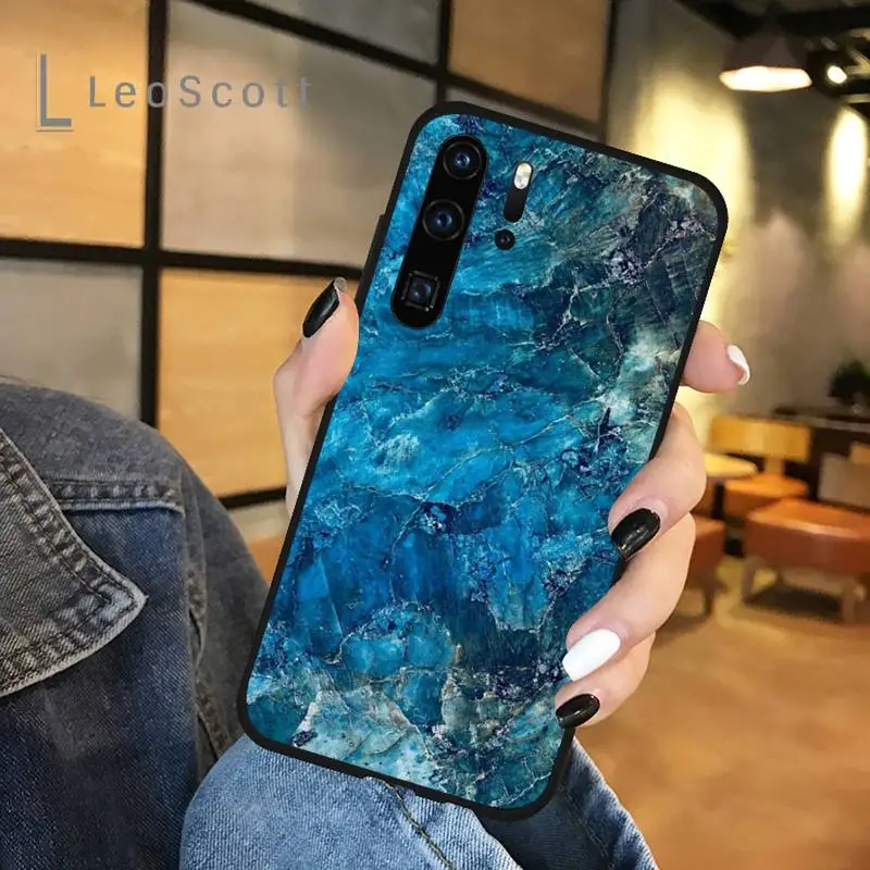 

Gold Marble Luxury art Design Phone Case For Huawei honor Mate P 9 10 20 30 40 Pro 10i 7 8 a x Lite nova 5t