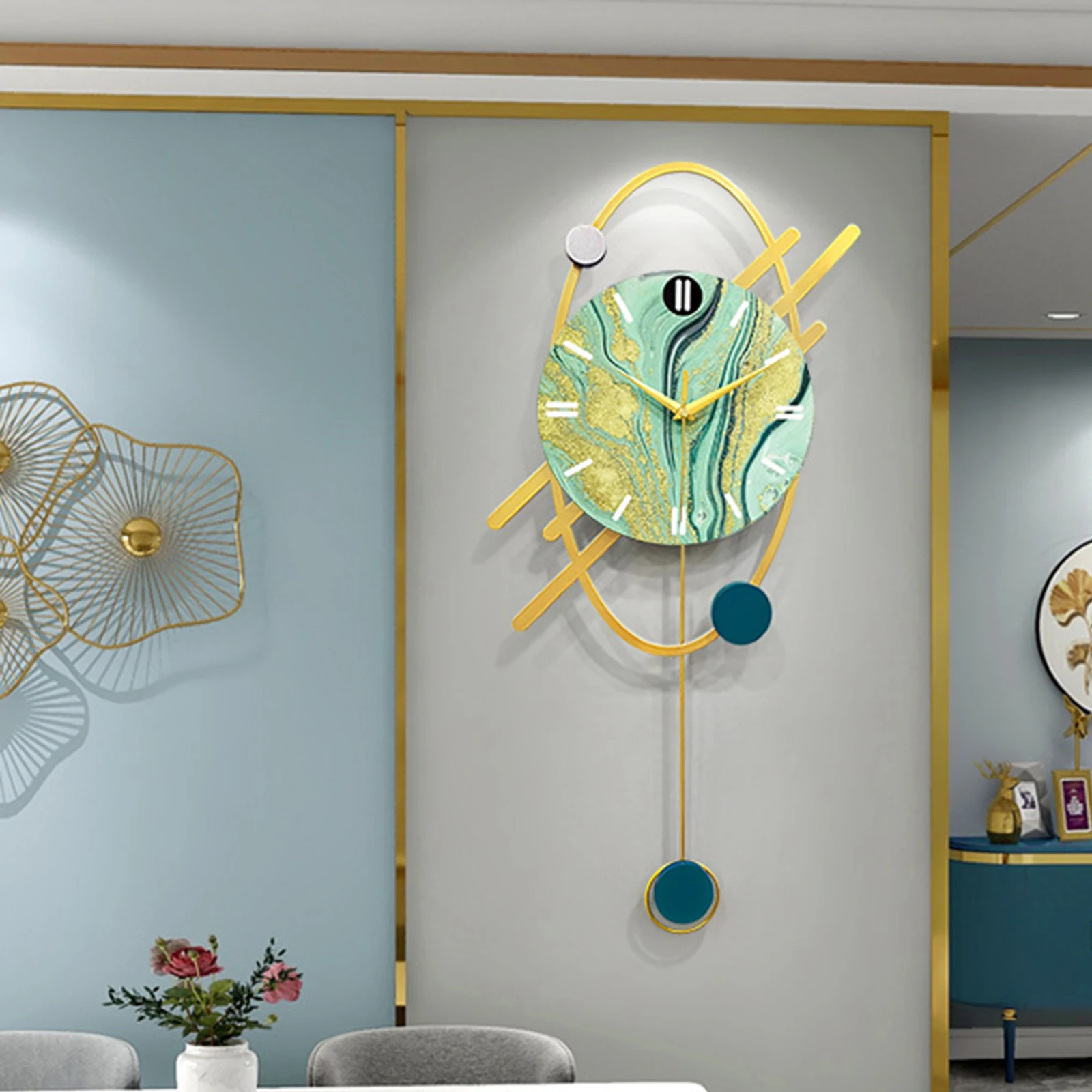 

Creative Wall Clock Nordic watch wall clock bedroom living room decor