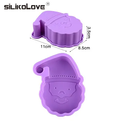 random color2025A SILIKOLOVE мини-силиконовая форма для торта Формы для выпечки миски Детские Хлеб пироги буханка антипригарный силиконовый Плесень лотки для выпечки кастрюли - Цвет: random color2025A