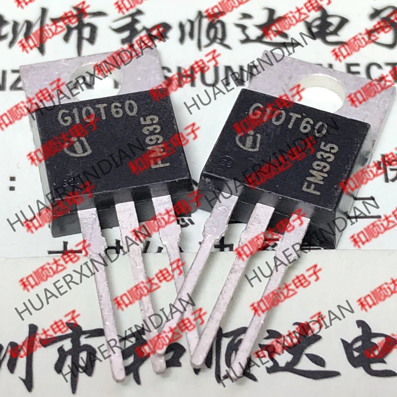 Новый оригинальный G10T60 IGP10N60T TO 220 600V 10A|Интегральные схемы| |