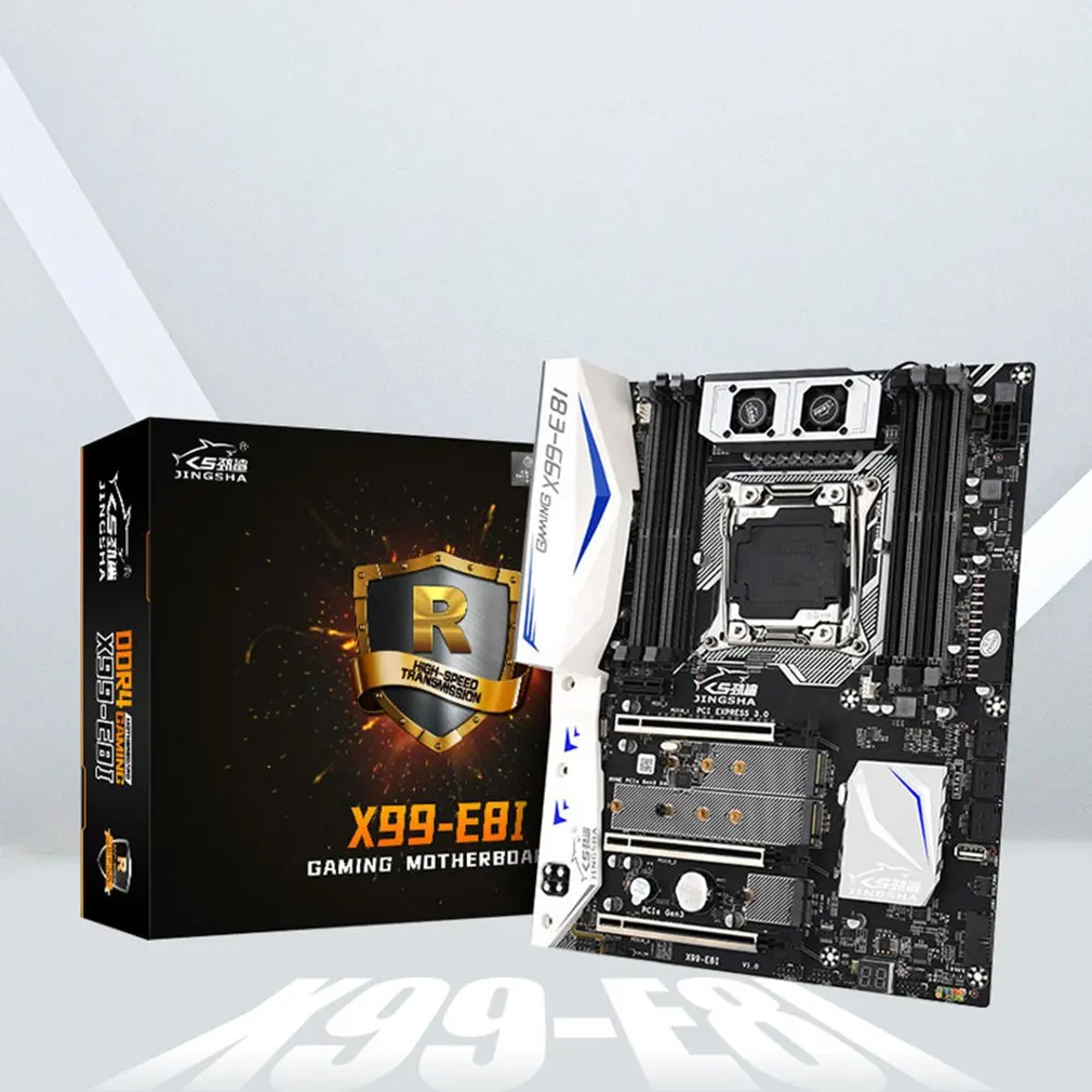 Bestellen X99 E8I Moederbord Intel Xeon E5 LGA 2011-3 Prozessor Alle Serie 8 * DDR4 Ecc Reg Geheugen SSD M.2 Nvme Sata 3,0 Atx Server