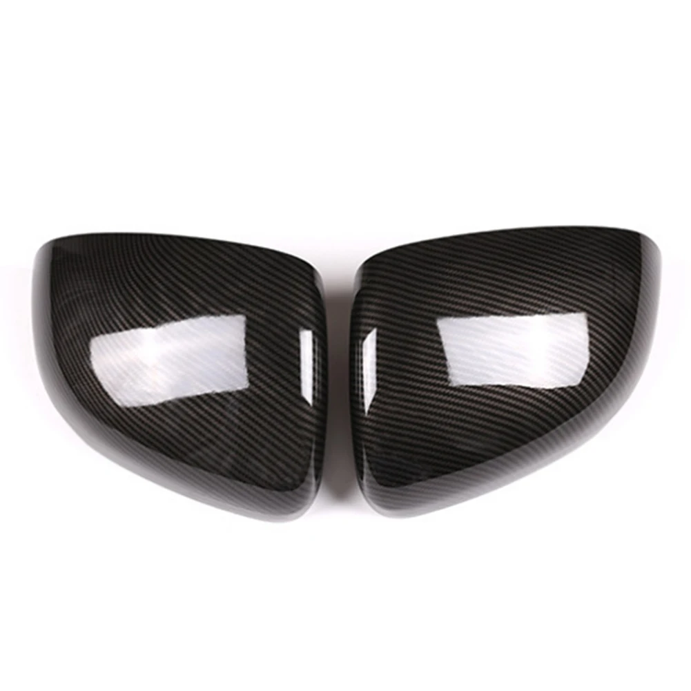 2pcs Car Exterior Rearview Mirror Side Mirrors Cover For Mercedes-Benz W177 A-Class 2019 2020 Carbon Fiber Styling |