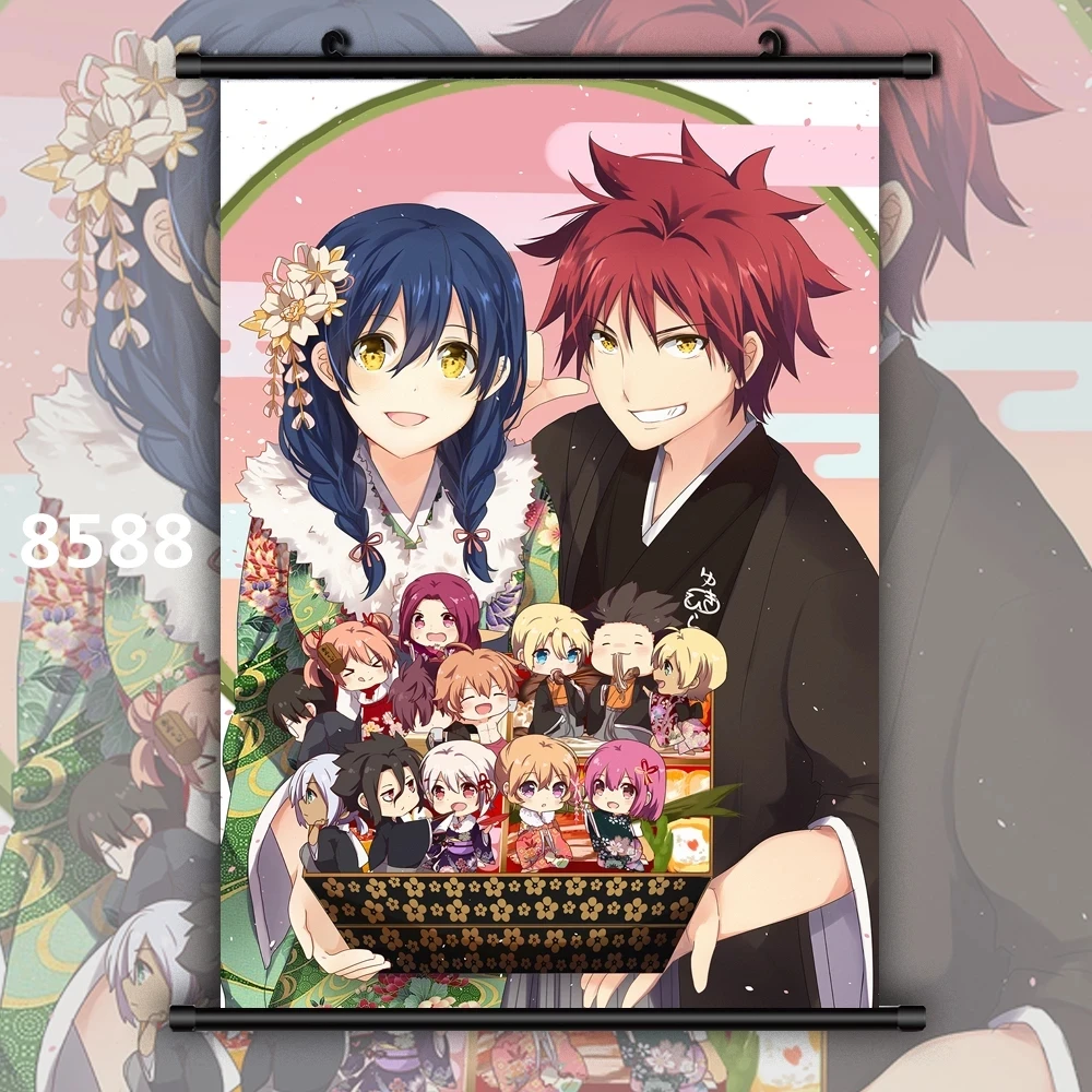 Домашний декор Shokugeki No Soma Souma настенная живопись Алиса Пластиковые Висячие