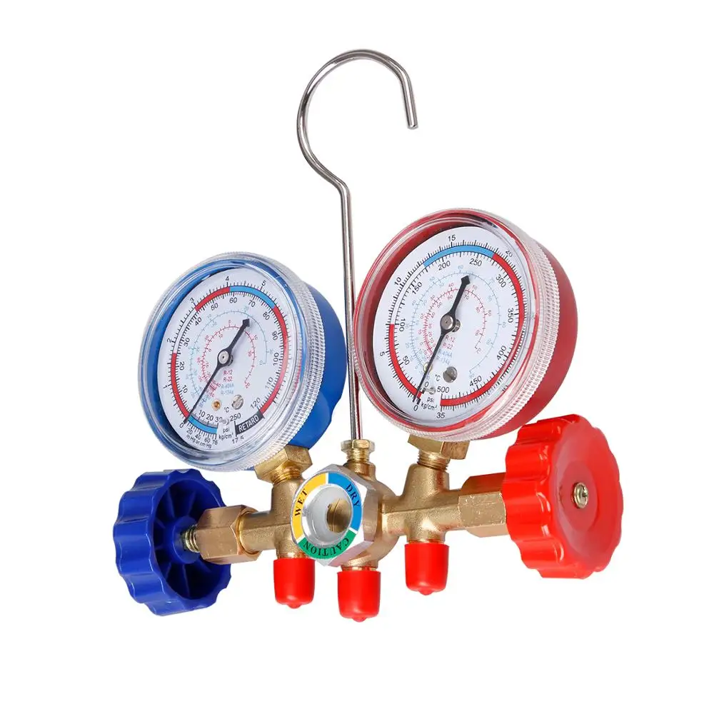 CARBOLE AC диагностический манометр набор инструментов для зарядки R134A R12 R22 R502