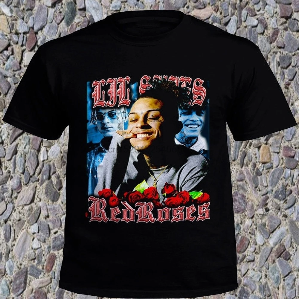 

Lil Skies - Red Roses Black T-shirt Size S-3XL