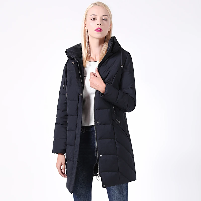 CEPRASK 2021 Высококачественная зимняя куртка женская верхняя одежда длинное модное