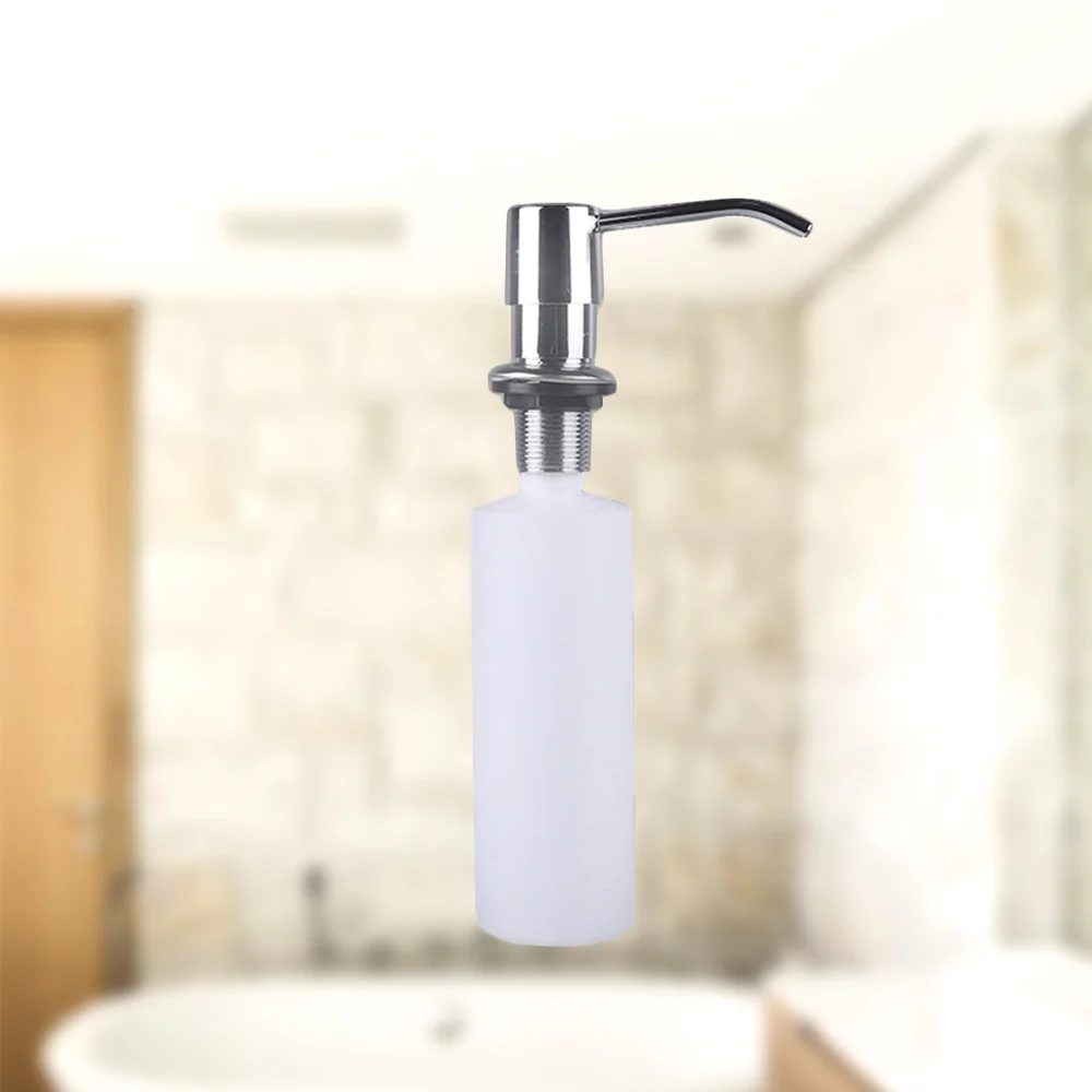 

1pc 300ML Hand Sanitizer Bottle Sink Soap Dispenser Lotion Bottle Pressed Lotion Dispensing Bottle for Kitchen