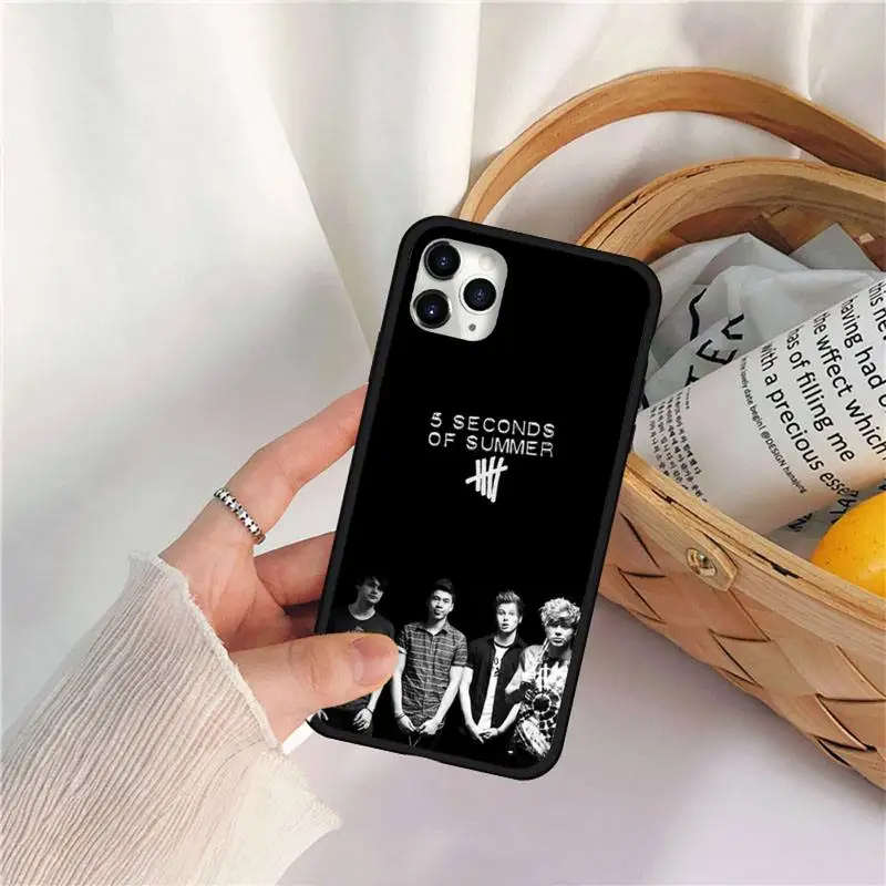 

5Sos band YOUNGBLOOD 5 Seconds of Summer Phone Case for iPhone 11 12 pro MINI XS MAX 8 7 6 6S Plus X 5S SE 2020 XR