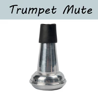trumpet practice silent mute trumpet mute lightweight aluminum mute straight practice trumpet mute