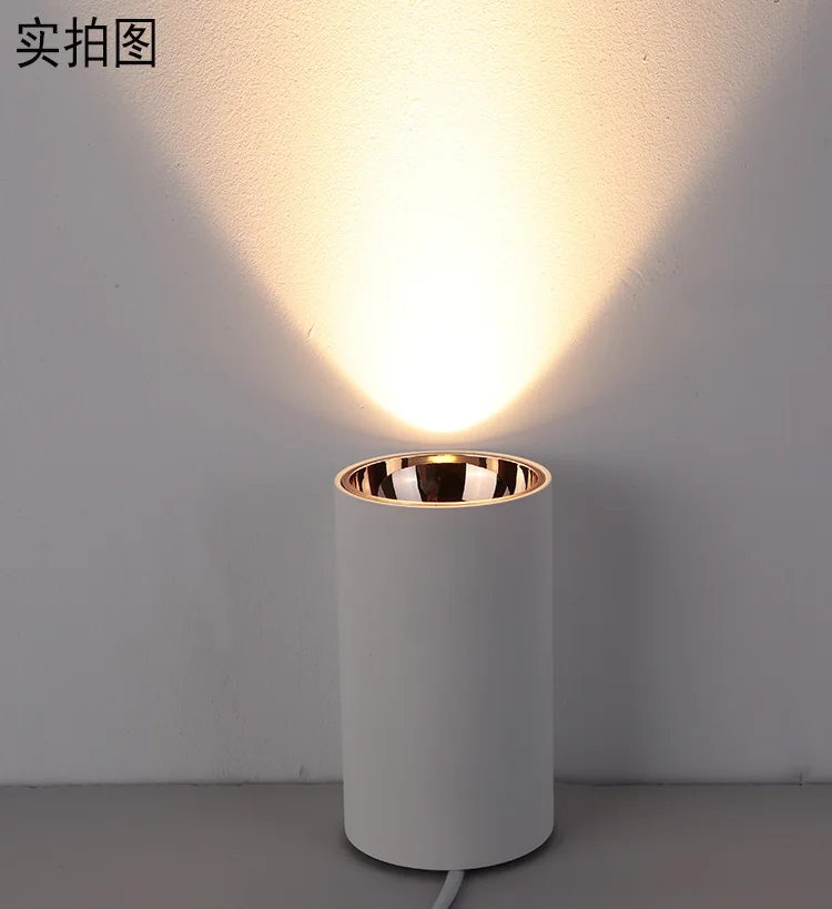 Светодиодный потолочный светильник с поверхностным креплением 9 Вт 12 15 18