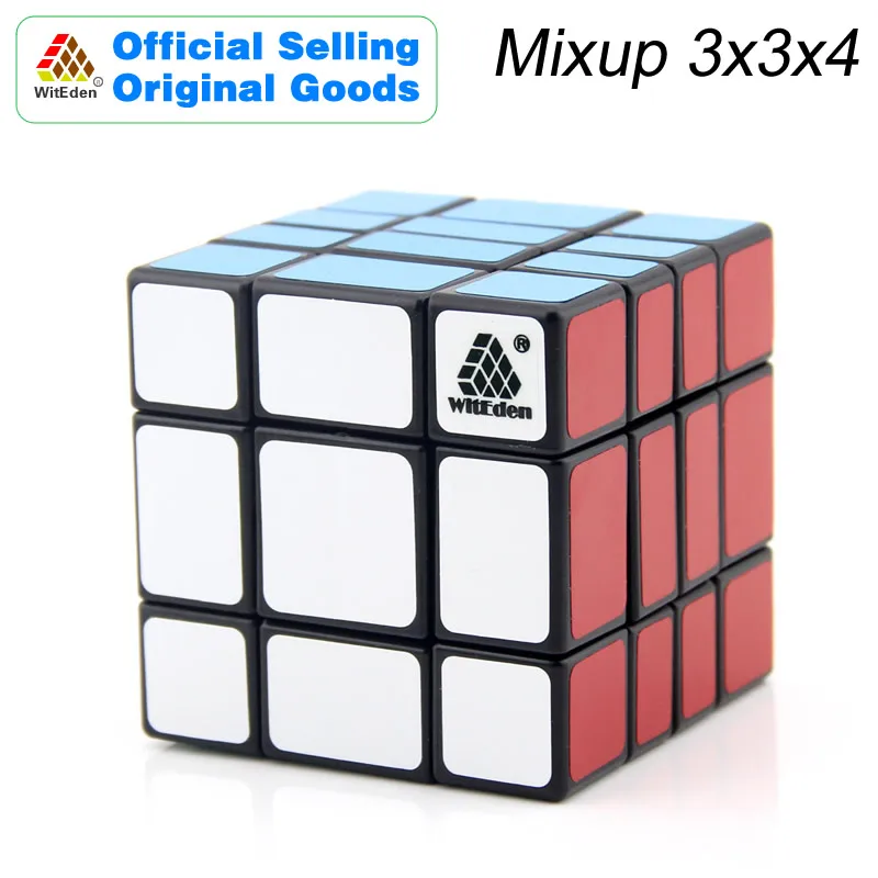 WitEden & Oskar Mixup 3x3x4 магический куб 334 Куб ВОЛШЕБНЫЙ Профессиональный скоростной нео