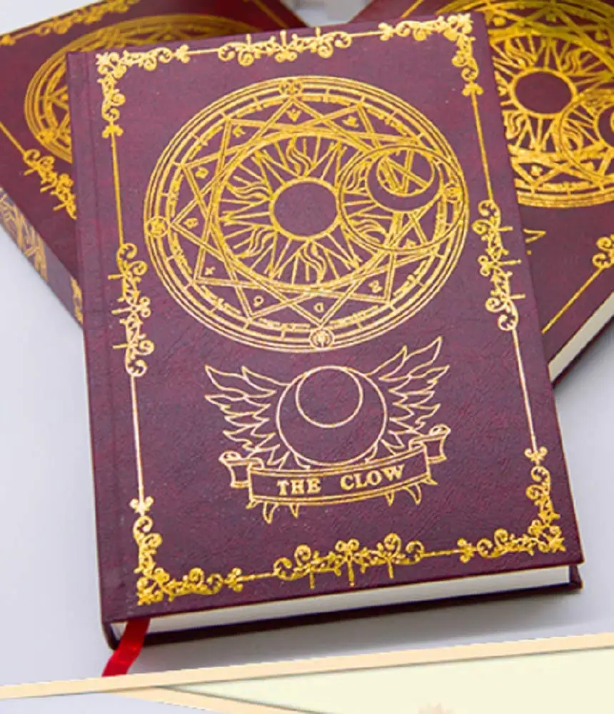 

Блокнот Captor Sakura CERBERUS Clow Libra Pattern Star Magic Notebook Travel Journal Book аниме мультяшный подарок