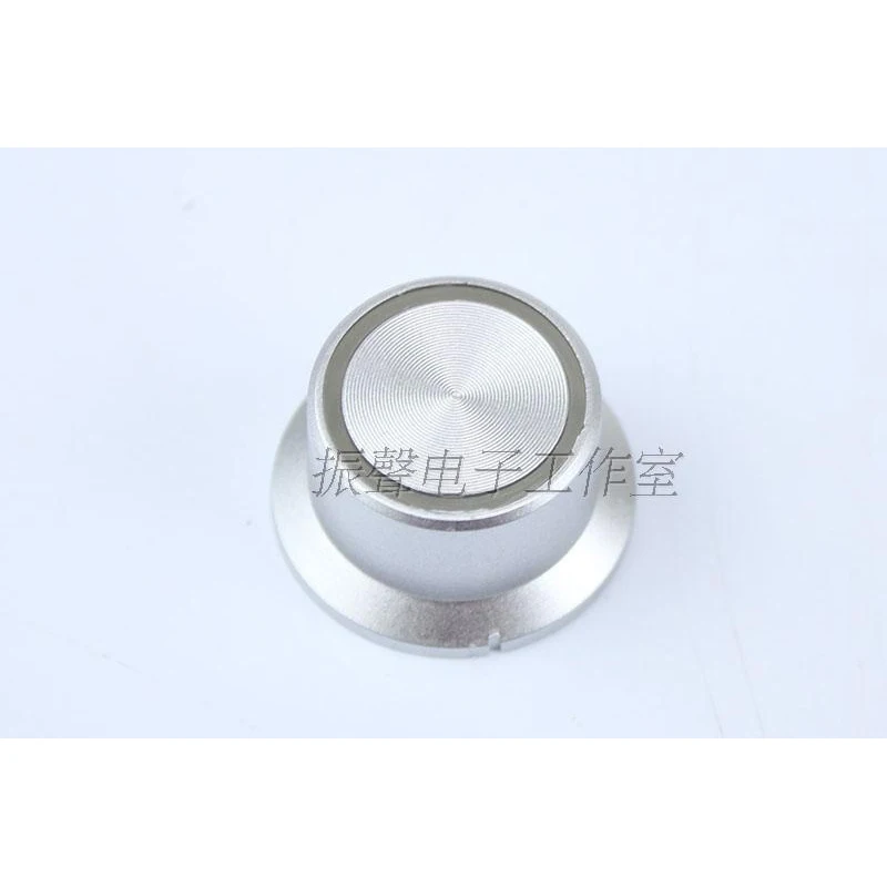 

25MM gold translucent amplifier chassis knob cap transparent sound rotary knob amplifier potentiometer cap