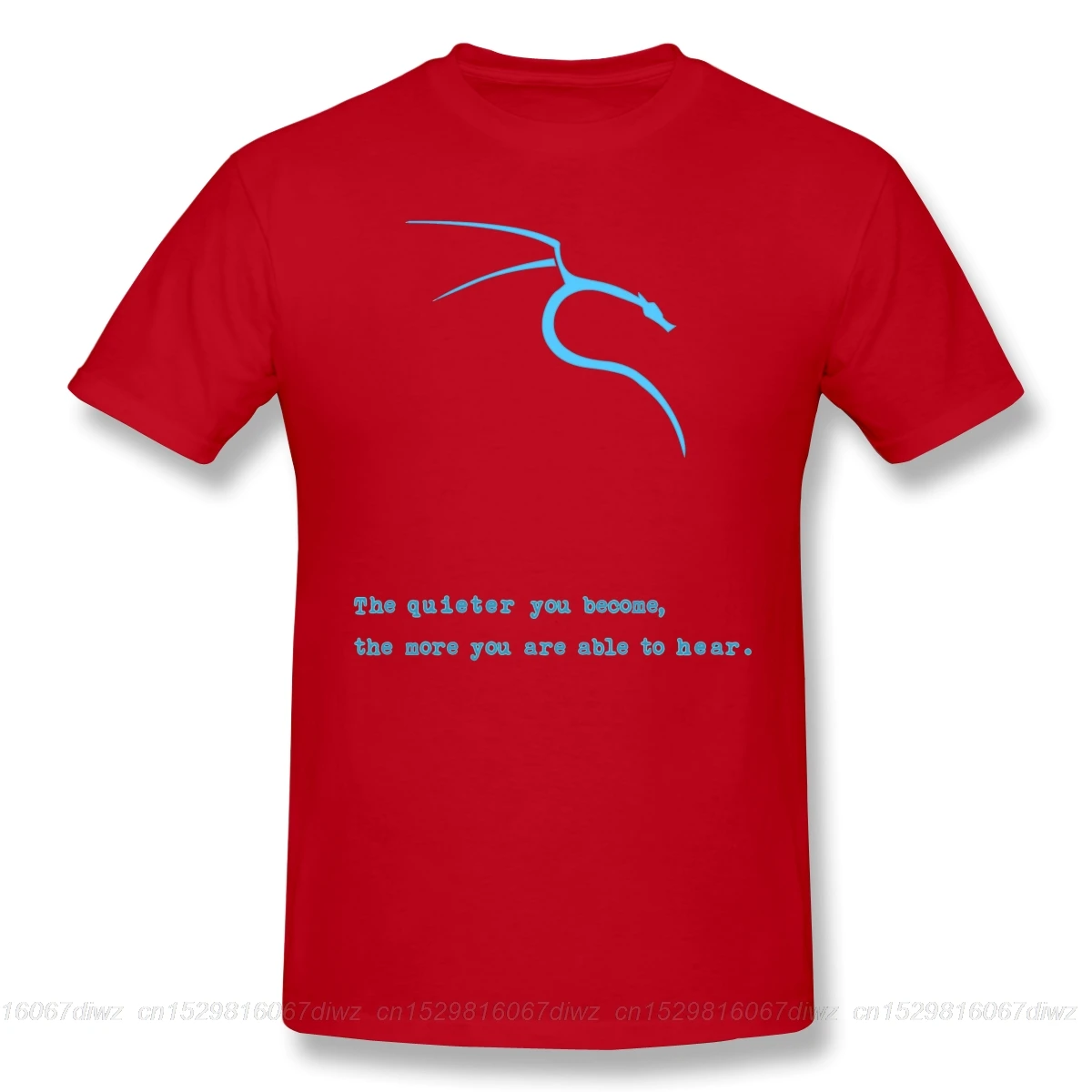 Kali Linux T-Shirt - The Quieter You Become the More You Hear - Linux Operating System Geek Shirt image 5