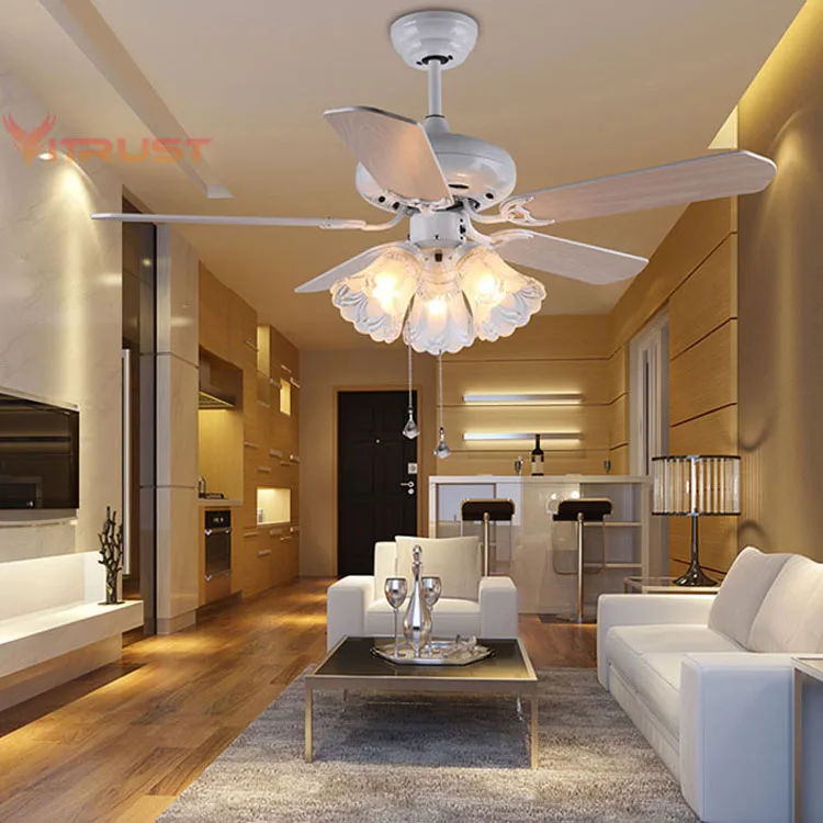 Винтажный деревянный потолочный вентилятор светильник с дистанционным