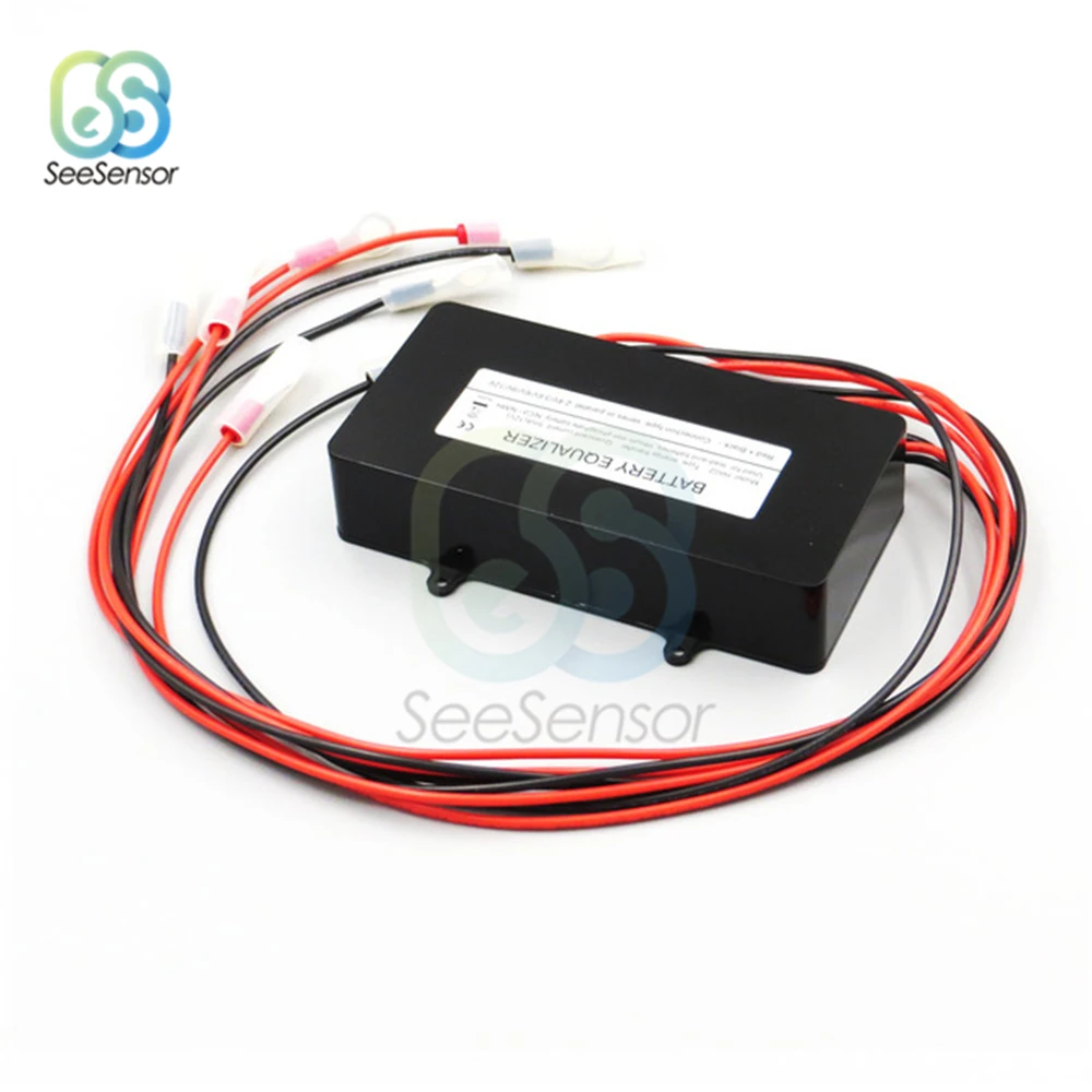 Controlador do Carregador do Equilibrador da Bateria do Equalizador da Bateria Chumbo do Banco da Bateria 48v para o Sistema Ácido Preto 12v 24v 36v