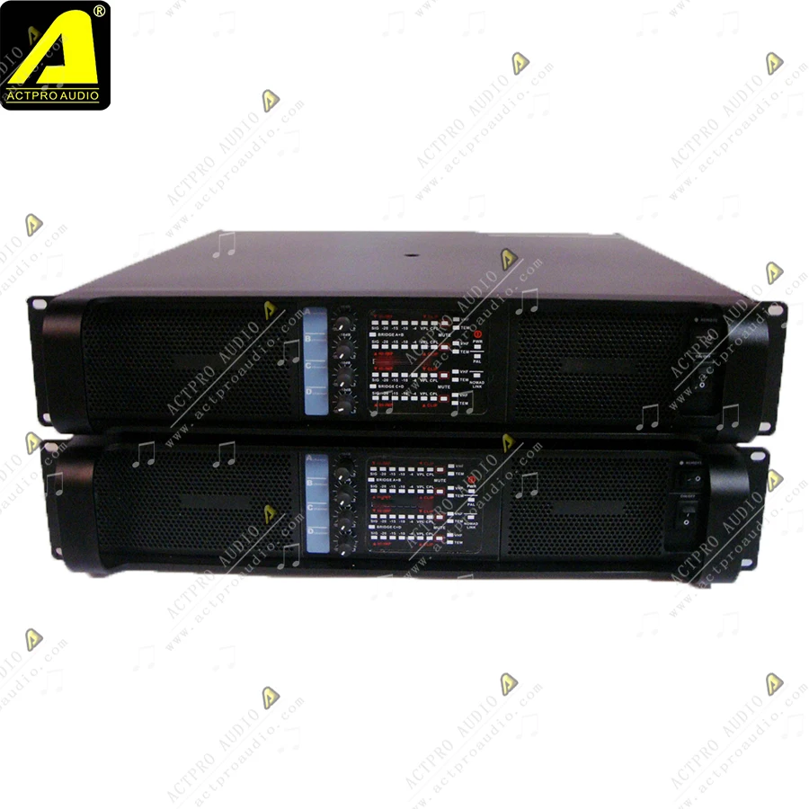 Усилитель мощности стерео аудио 4x1000 Вт 8 Ом Класс H | Электроника