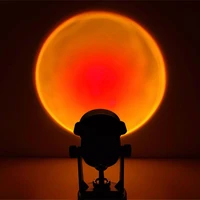 sunset projector lamp color changing rainbow projection light romantic sunset lamp photography atmosphere night light room decor