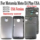 Shyueda 100% Оригинальная Новинка для Motorola Moto E4 Plus USA XT1774 XT1775 XT1776 задняя крышка корпуса батарейного отсека