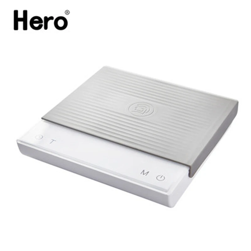 Цифровые весы для кофе Hero с USB зарядкой электронные еды таймер 3 кг/0 1 г умные