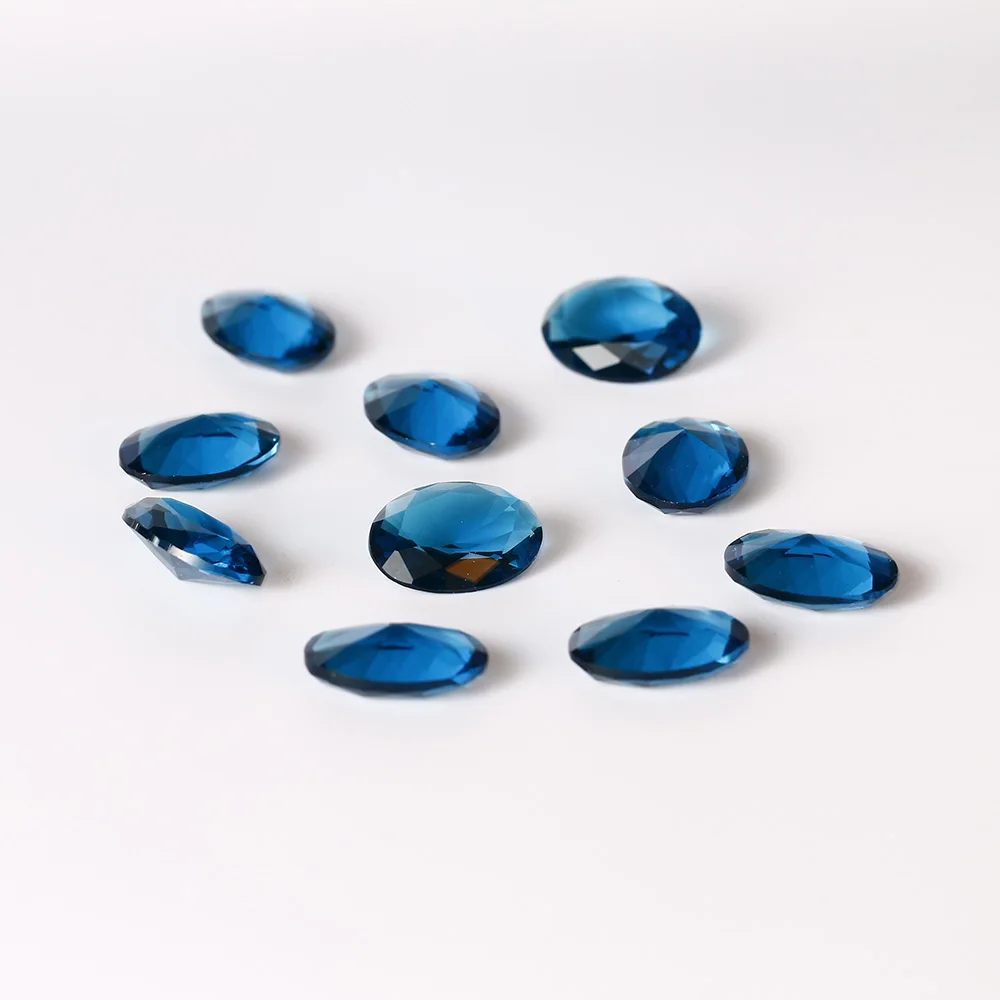 Новое поступление 8 5 9ct сиренево синий сапфир Высокое качество 13x18 мм овальные
