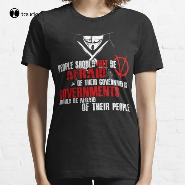 

Женская футболка с надписью «V For Vendetta Guy Fawkes»