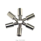 8 шт., хром аркадный джойстик, удлинитель вала 15 мм, удлинитель для джойстика SANWA, аркадный джойстик N16 20, Прямая поставка