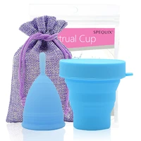 spequx reusable medical grade menstrual cup feminine hygiene health care period menstruation collector for girl women