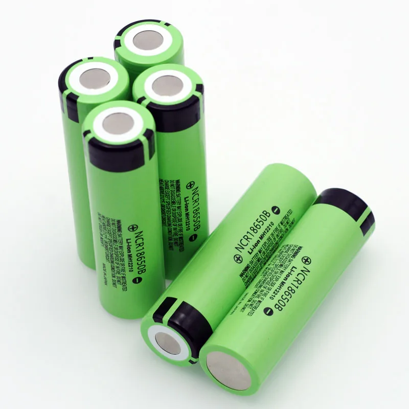 

12pcs / lot 100% New Original 18650 NCR18650B 3400mAh Li-ion rechargeable battery for flashlight battery