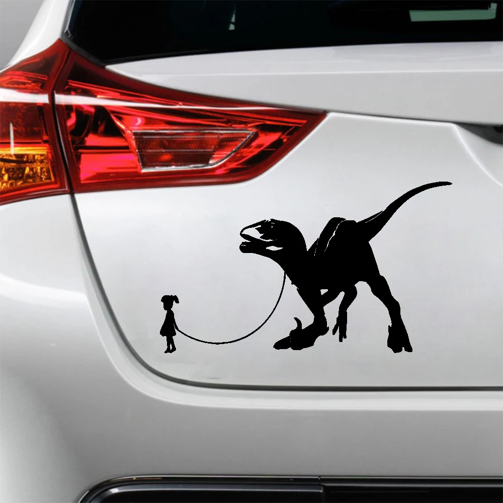 

Drop Shipping dinosaur Car Decal Funny Sticker On Car Stickers And Decals Rear Window Vinyl Car Styling