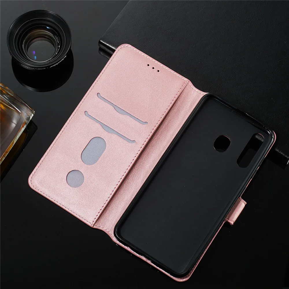 Ретро кожаный магнитные Кошелек откидная крышка защитный чехол на для SAMSUNG Galaxy A50