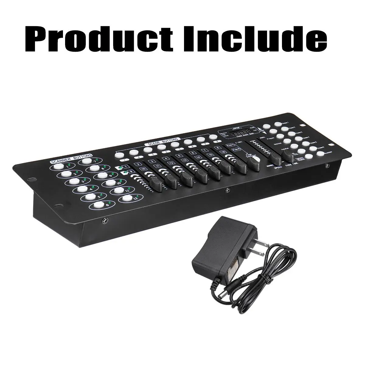 

Professional 192 DMX Controller DJ Equipment DMX 512 Console Stage Lighting For LED Par Moving Head Spotlights DJ Controller