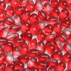 Бусины-разделители для браслета, 6x9 мм, из красного чешского хрусталя в форме капли воды, для самостоятельного изготовления ювелирных изделий