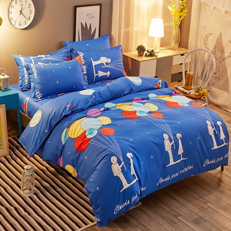 Постельное белье роскошные комплекты постельного белья из упрощенного хлопка