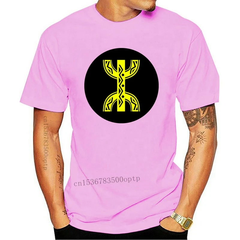 

tee symbol amazigh t shirt men Designing Short Sleeve O-Neck Formal Fitness Breathable Summer Style Outfit tshirt