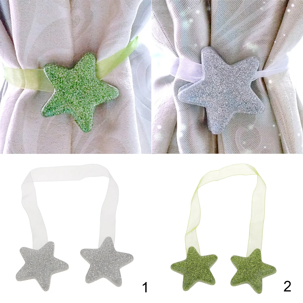 1 шт. магнитный держатель для штор в форме звезды | Дом и сад