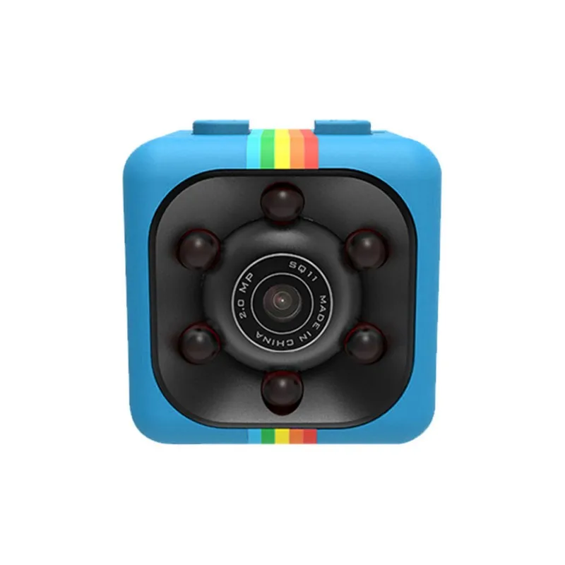 Мини камера Sq11 Hd 1080p ночного видения Автомобильный видеорегистратор DVR