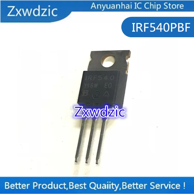 

10pcs 100% New Original Imported IRF540PBF IRF540 TO-220 Power MOS Tube 100V 33A