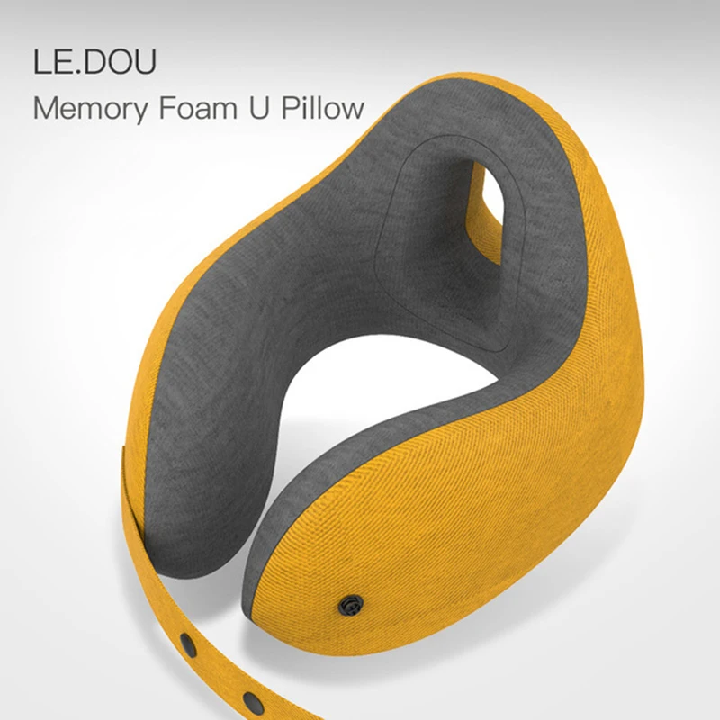 Новая u образная Подушка с эффектом памяти Автомобильная подушка для путешествий