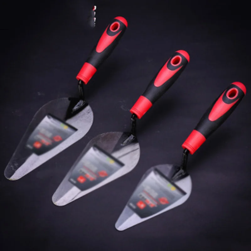 

Carbon Steel Trowel Brick Laying Brickwork Bricking Plaster Scraper Tool Durable