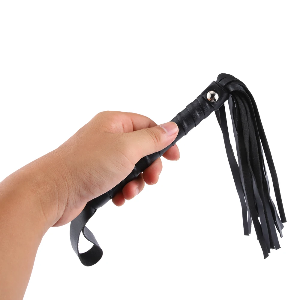 Игрушки для взрослых вибратор флирта плетка из кожи и ПУ Slap БДСМ кнут эротические
