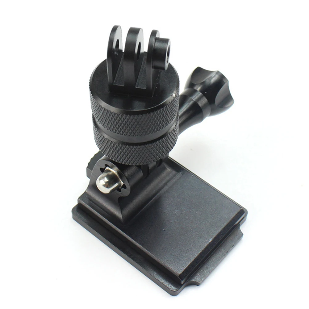 

Black Outdoor Aluminum Durable 360 Degree Manual Control Camera Accessories Rotating Mount Metal Adapters For GoPro Hero 6 5 7