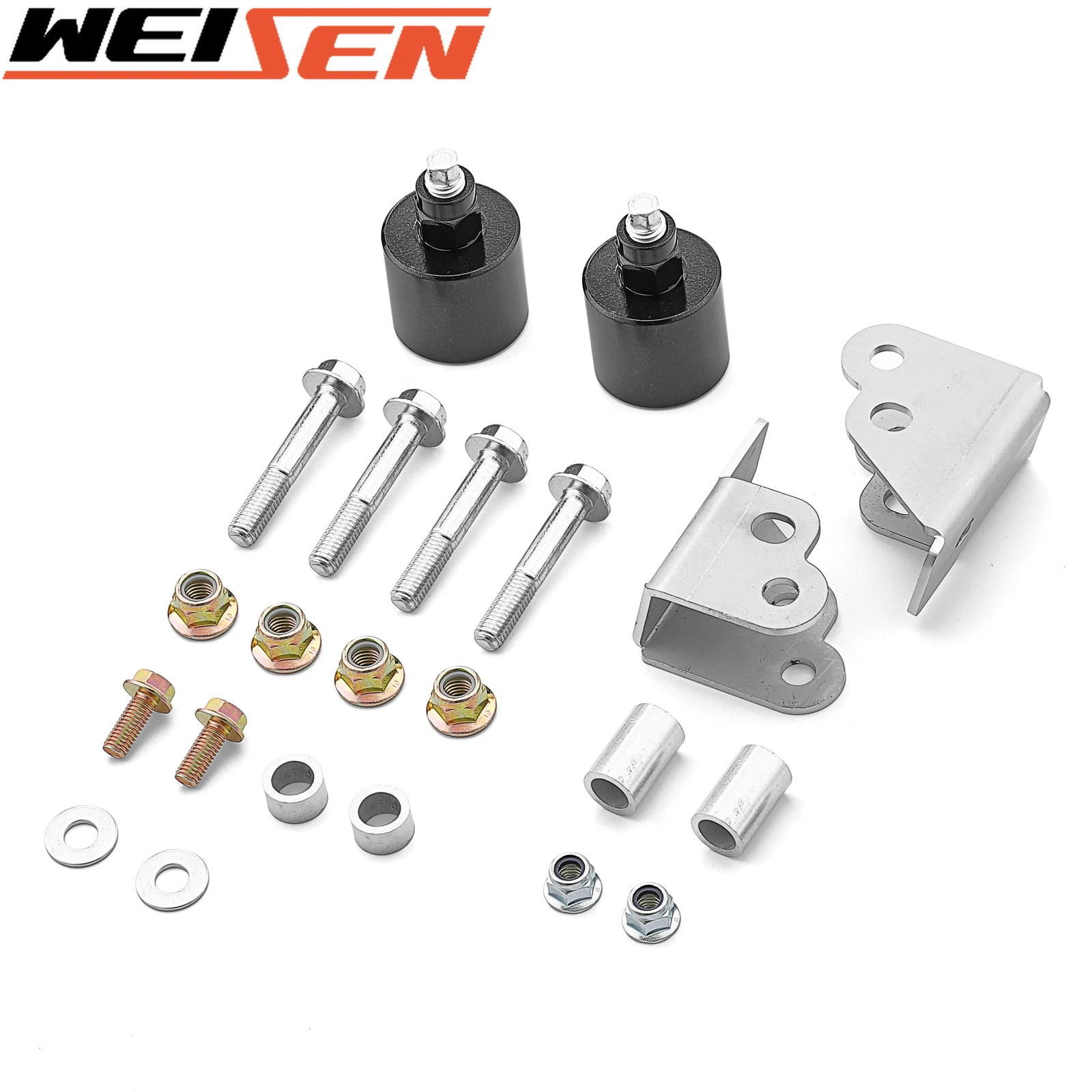 

WEISEN для Polaris Sportsman ACE 325 500 570 2014-2020, Комплект переднего и заднего подъемника высотой 2 дюйма, высококачественные аксессуары из алюминия и стали ...