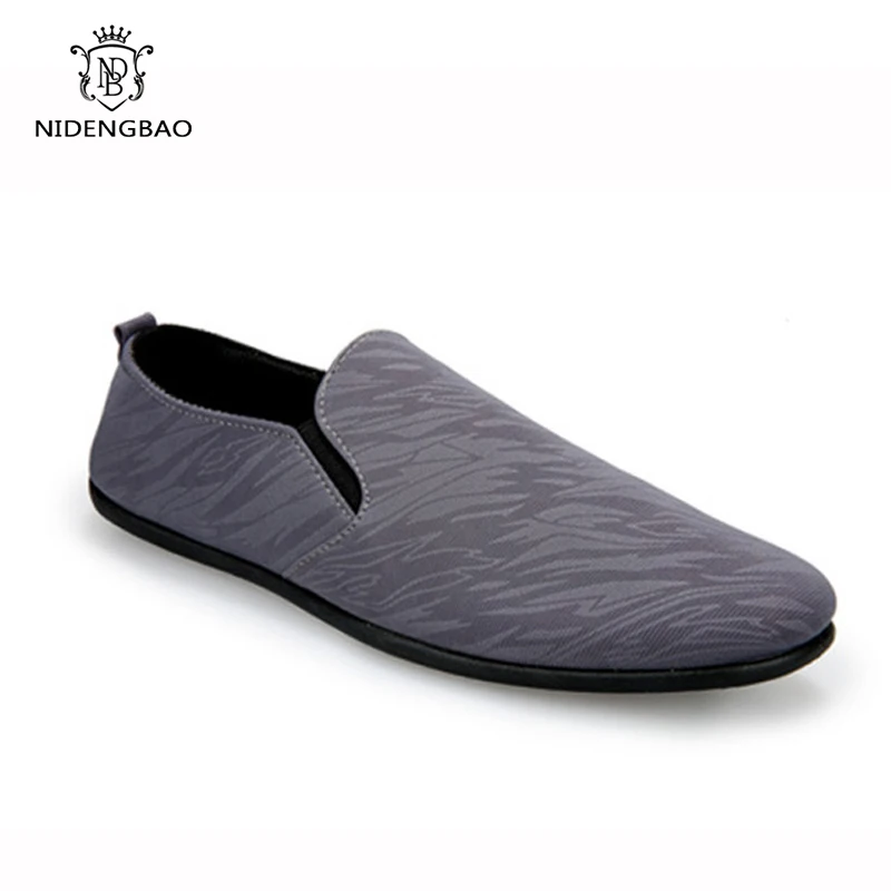 Breathable Shoes Men Comfortable Soft Men's Casual Business Driving Footwear Low-cut Slip on Loafers Peas Male | Обувь